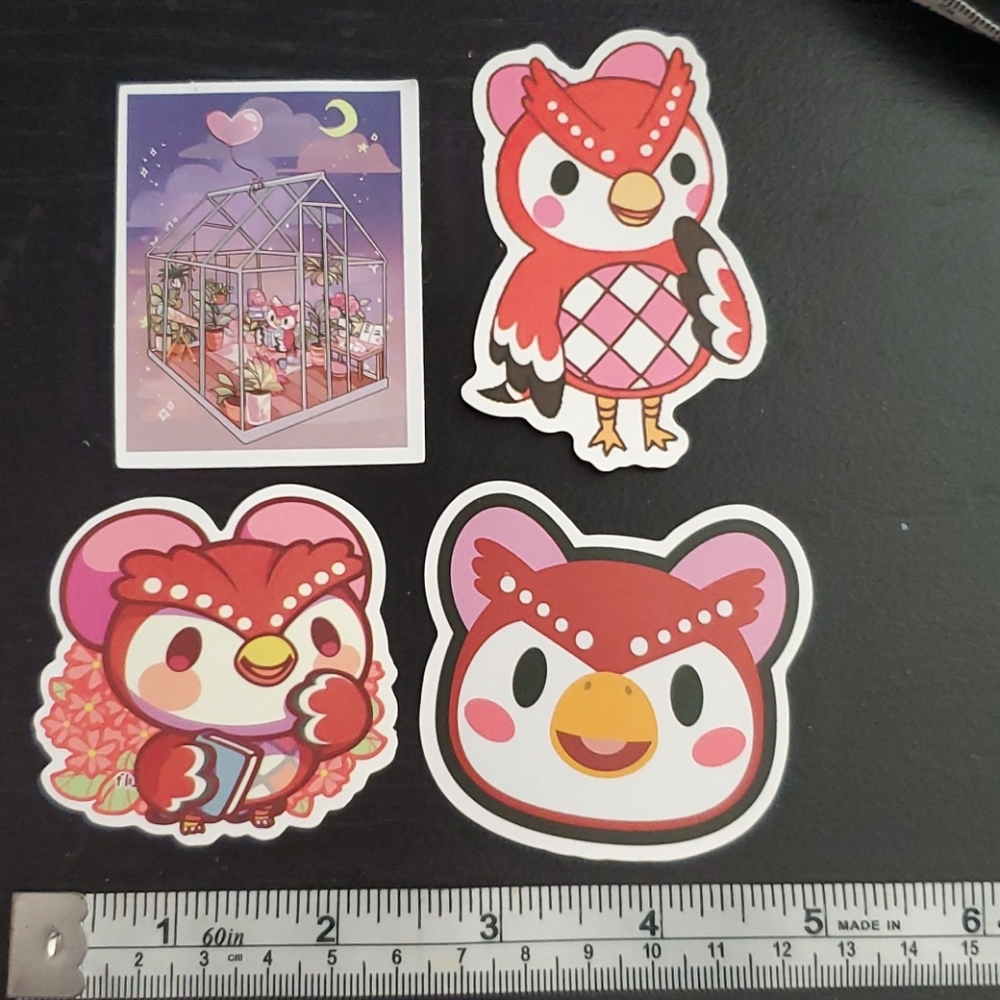 Animal Crossing Celeste sticker pack acnh